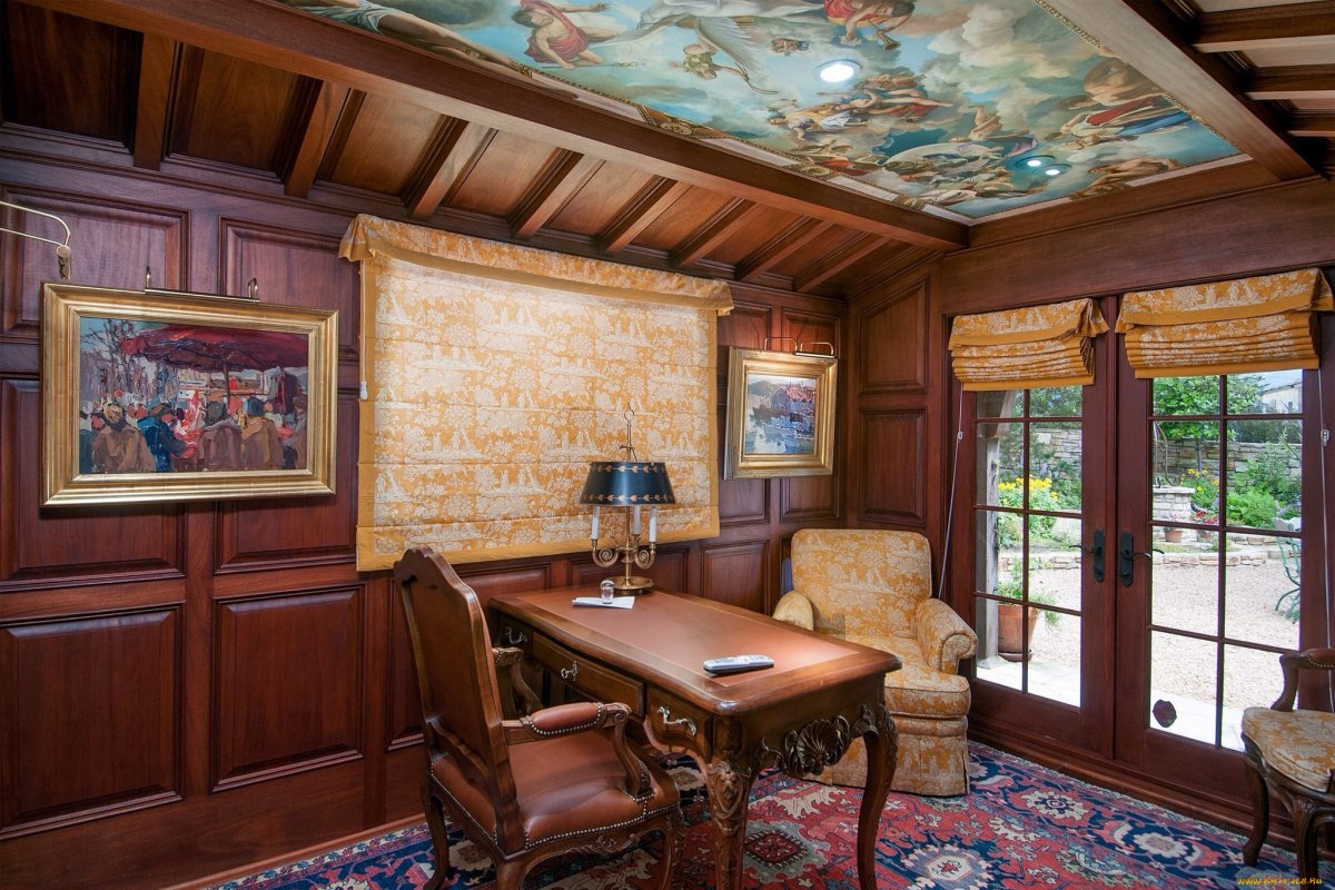 Кабинет библиотека