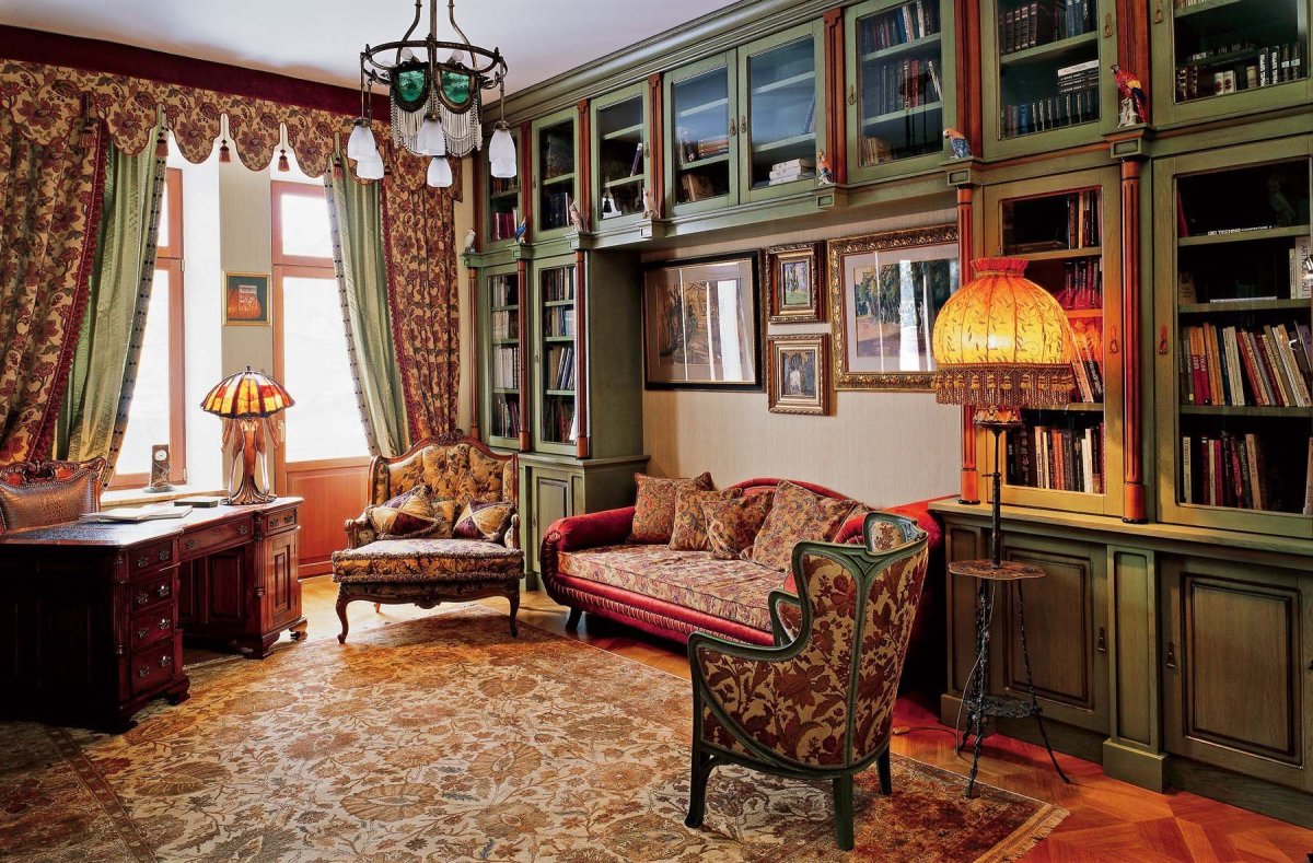 Состаренный стиль в интерьере