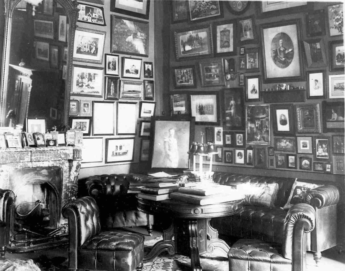 Art nouveau Interior by Architect Louis Bigaux, exposition universelle de Paris, 1900