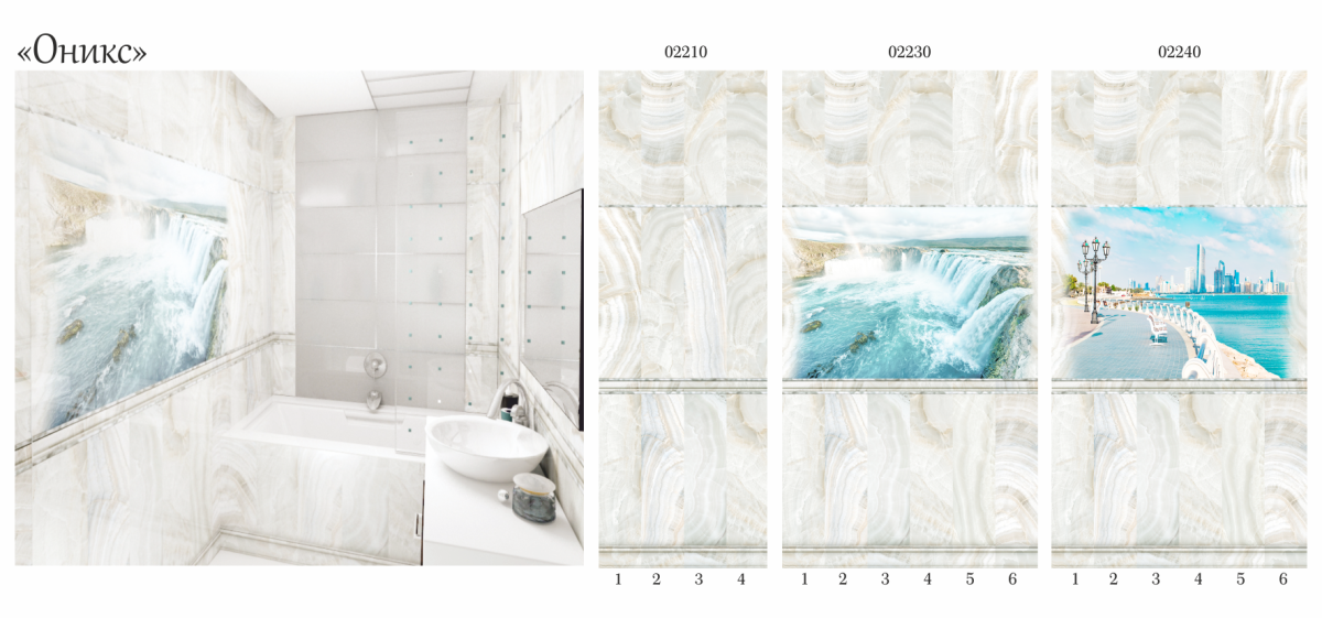 Панель ПВХ Панда Оникс