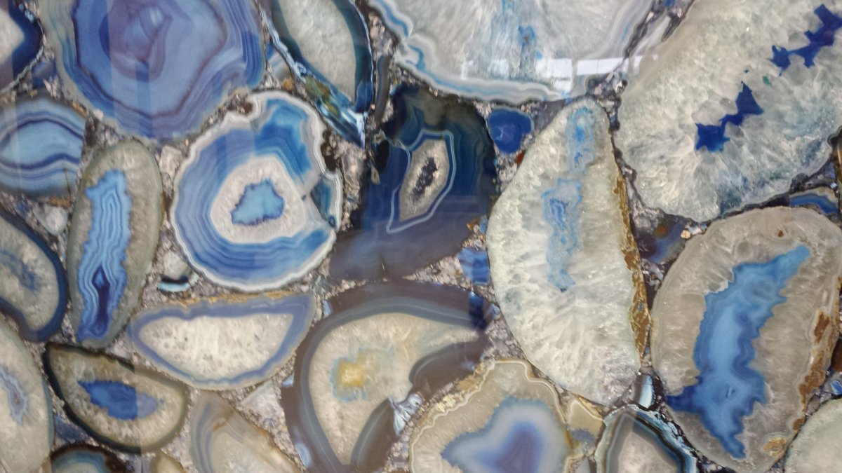 Мрамор Агата Блю