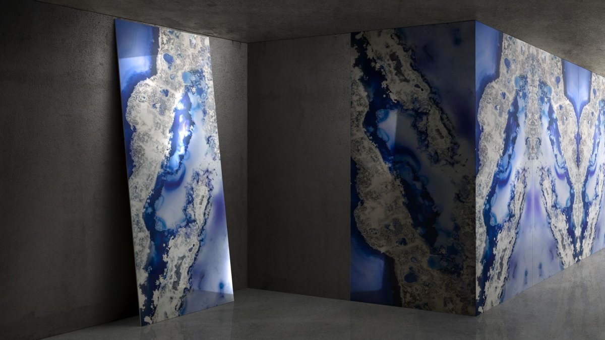 Панели мрамор малахит