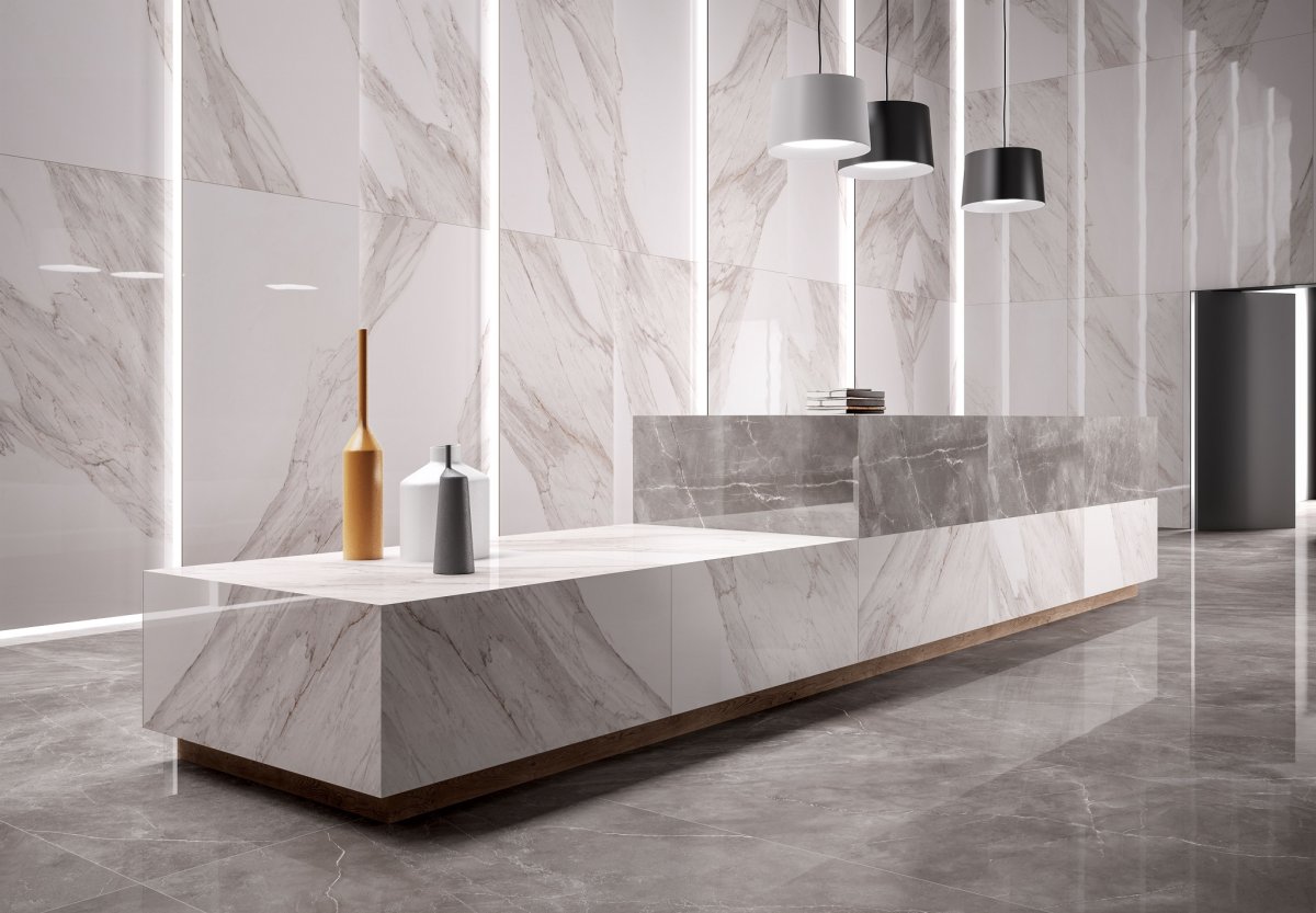 Столешница из керамогранитной плитки 600*1200