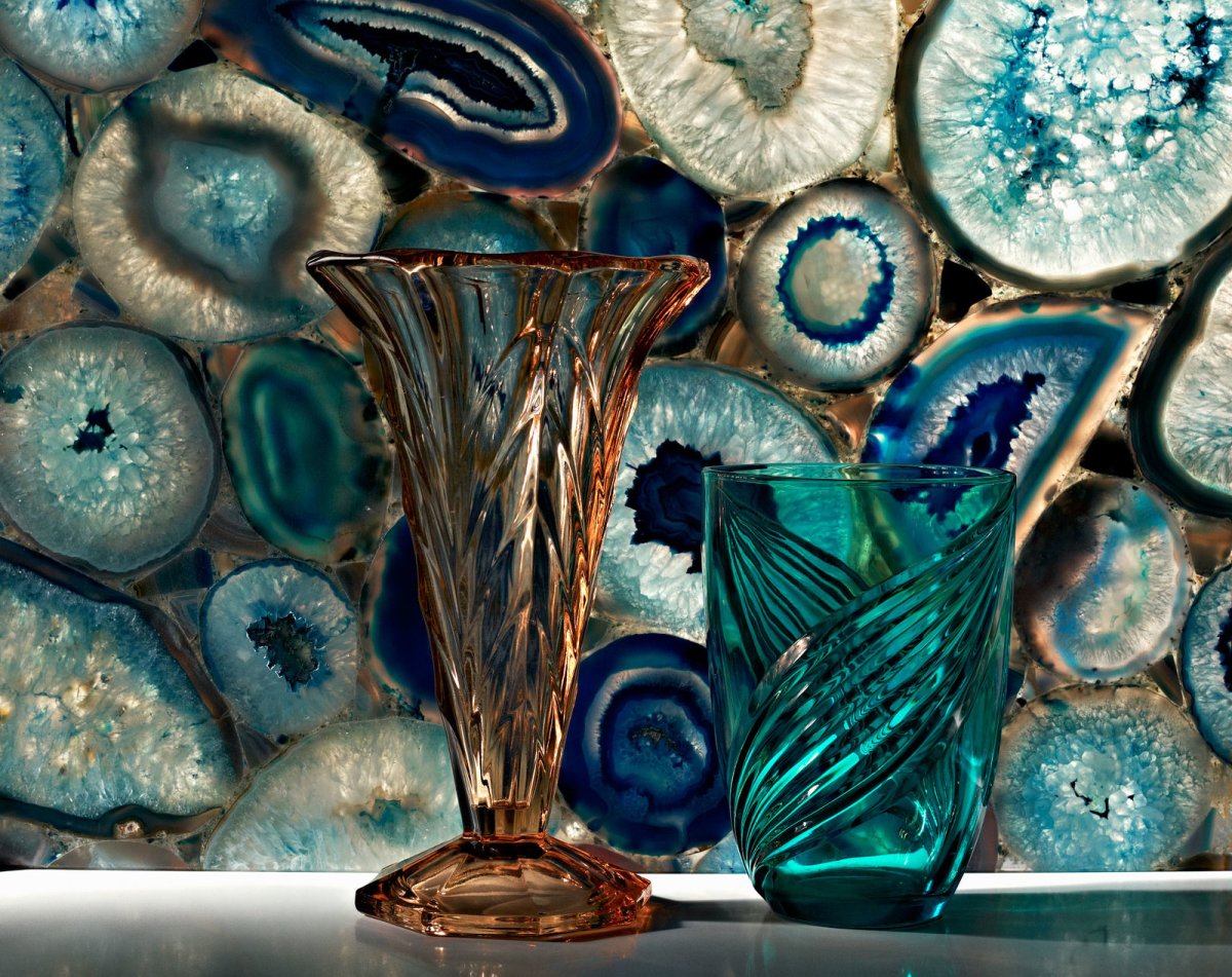 Синий агат Оникс слэб