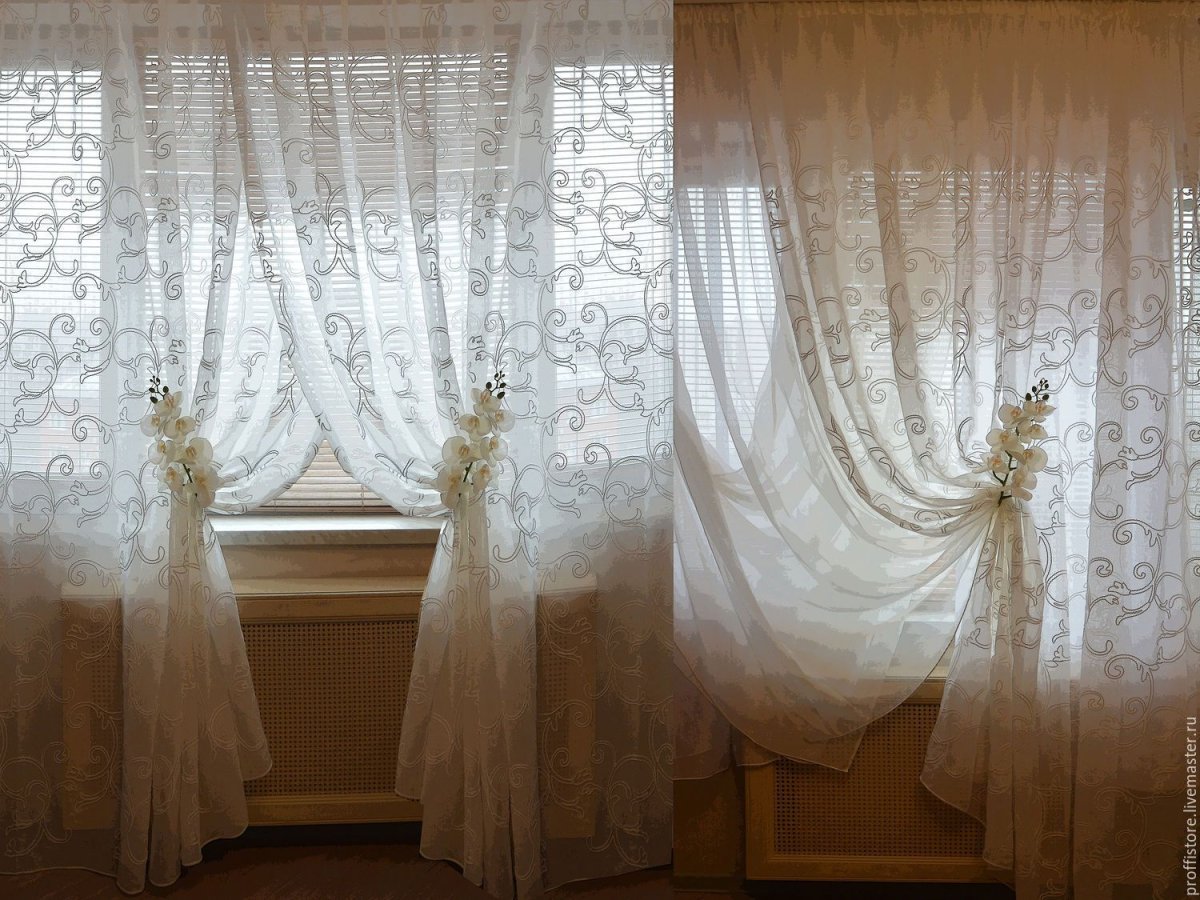 Подхват для штор из тюля