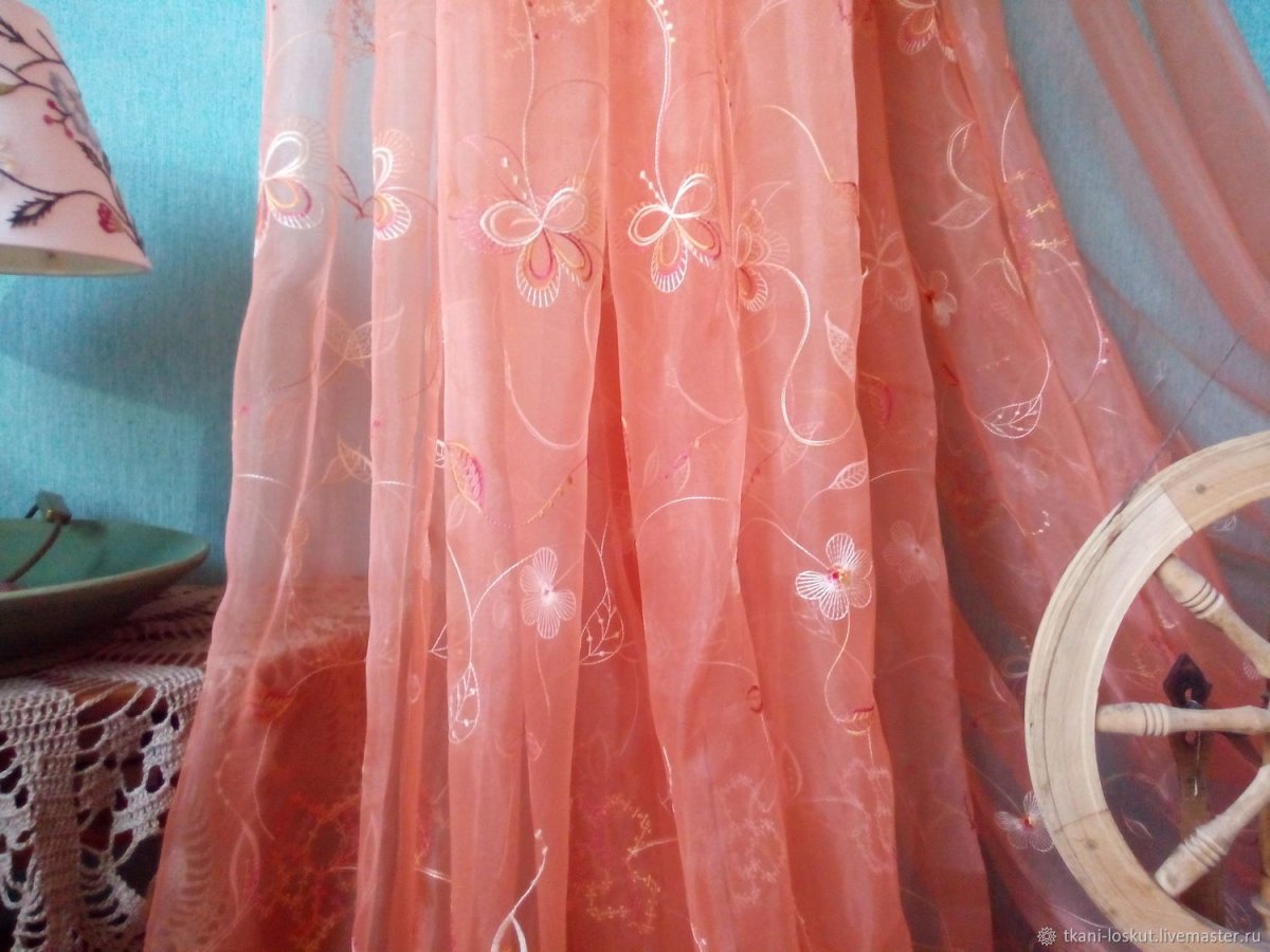 Шторы из органзы