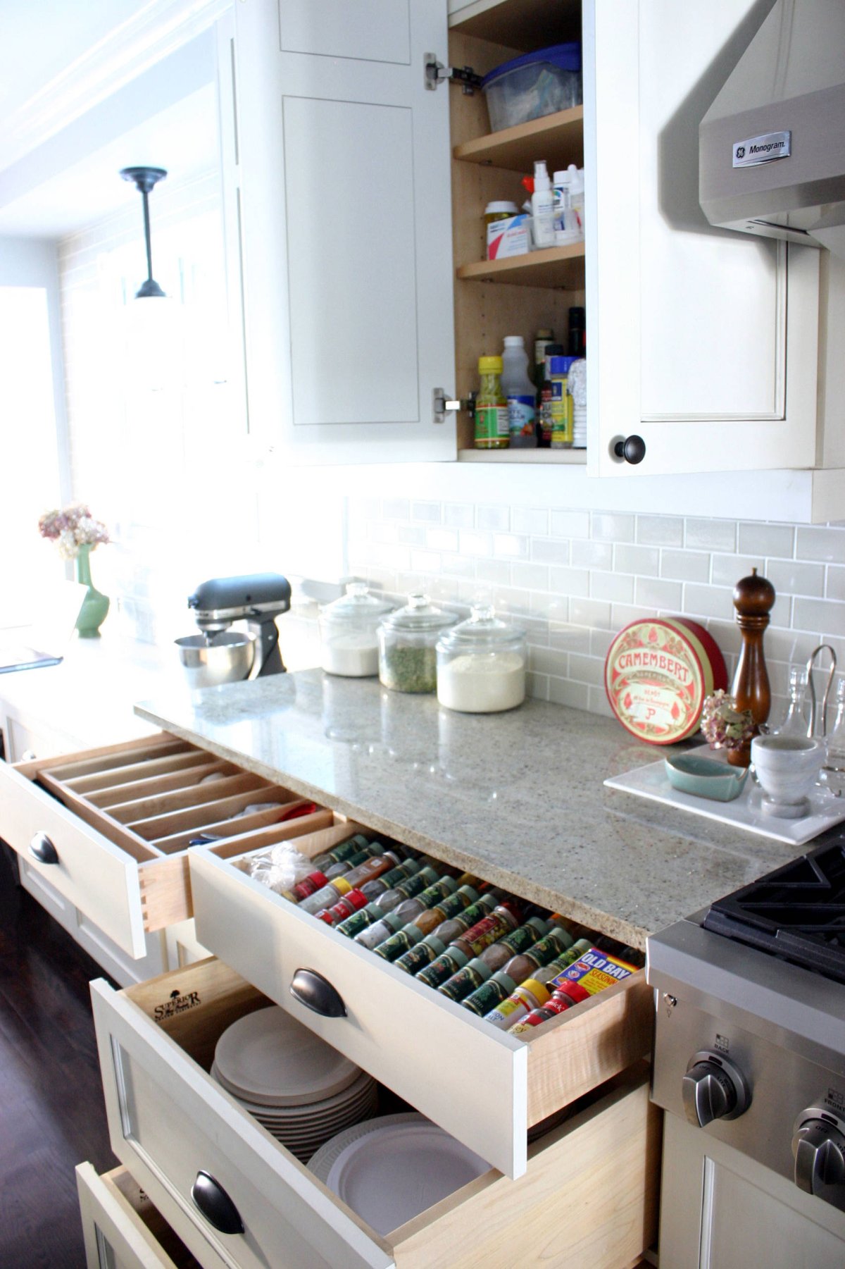 Места хранения на кухне