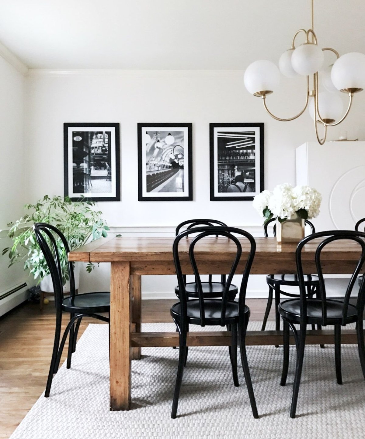 Венские стулья в интерьере