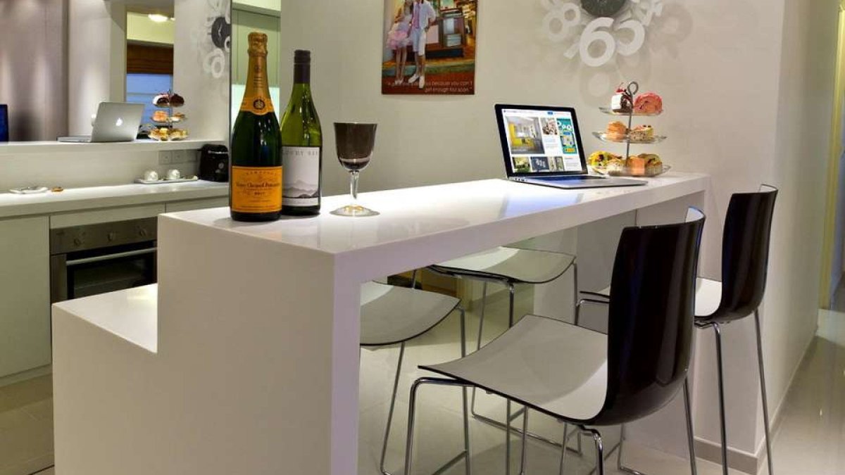 Барный остров на кухне икеа