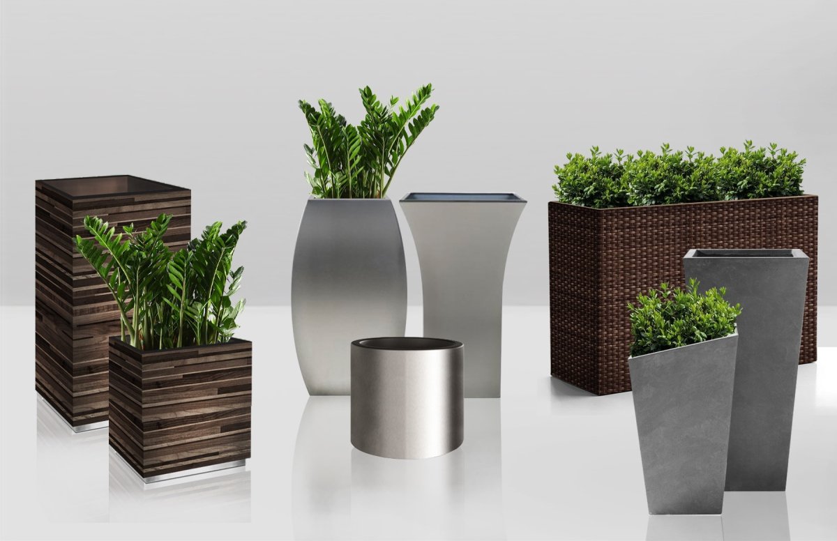 Угловые кашпо для цветов