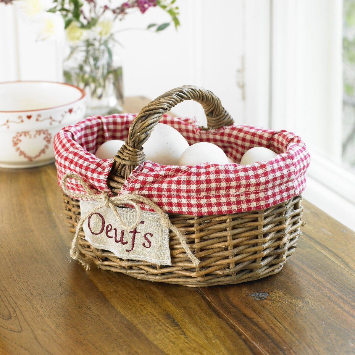 Корзинки в интерьере