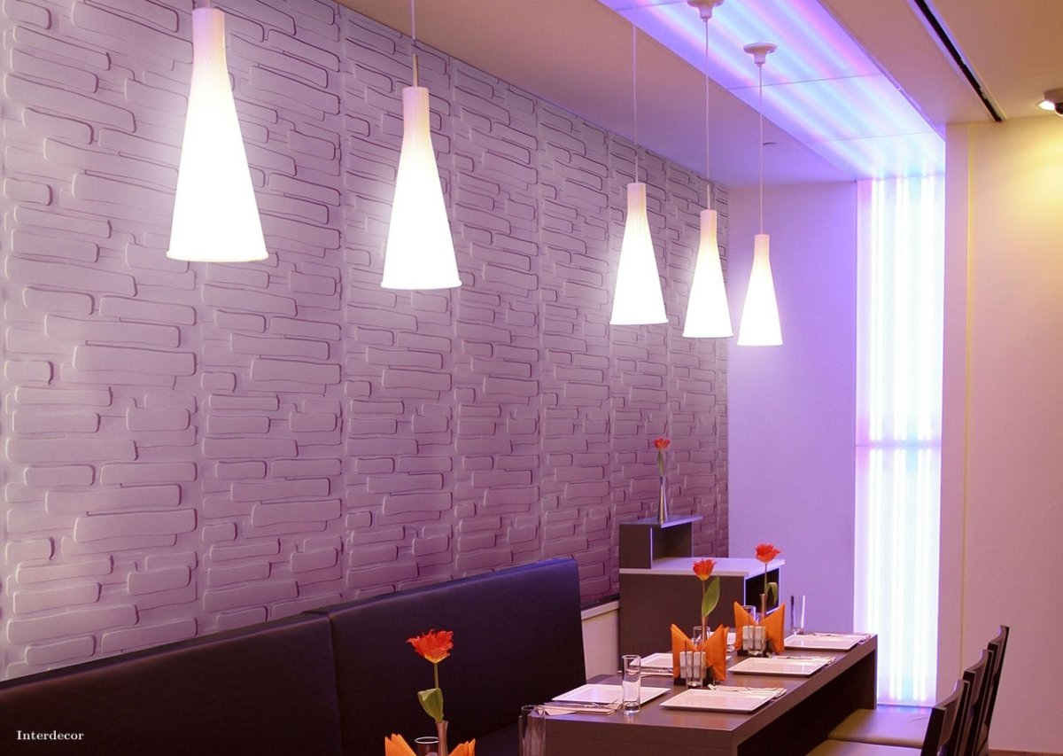 Стеновые панели под кирпич