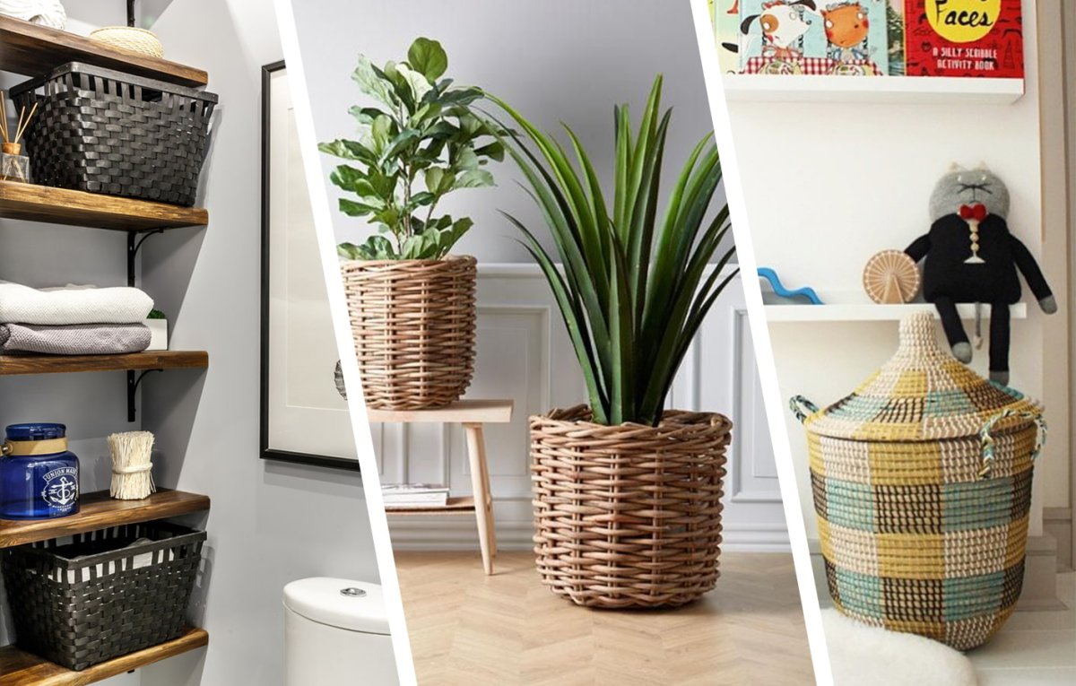 Интерьерные корзинки