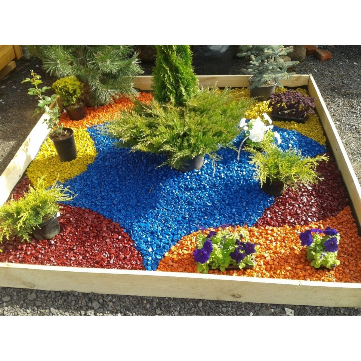 Декоративный щебень