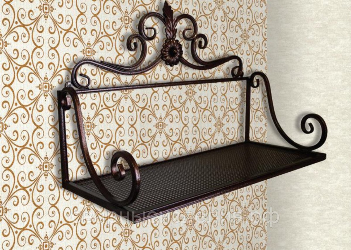 Кованые полки для кухни