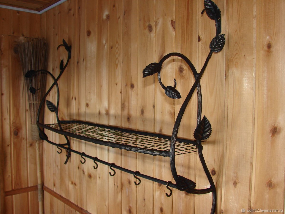 Полки для кованой этажерки