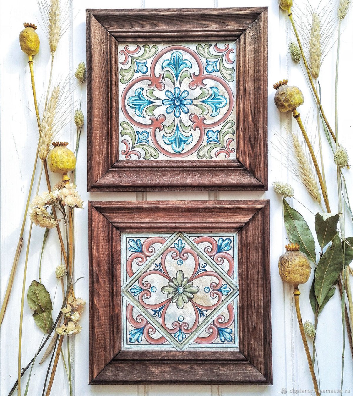 Керамическое панно