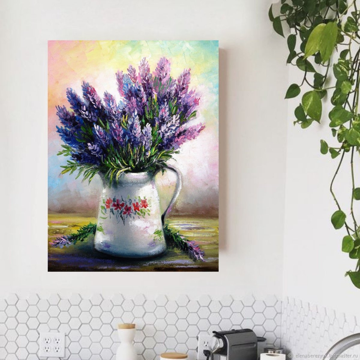 Интерьерная картина Лаванда