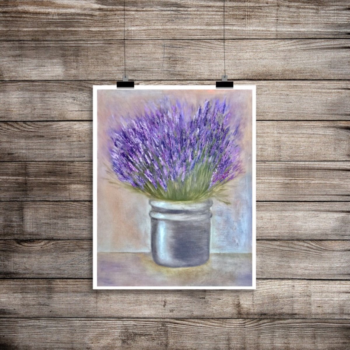 Модульная картина Лаванда