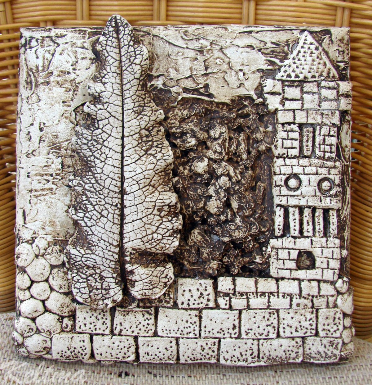 Декоративное Каменное панно