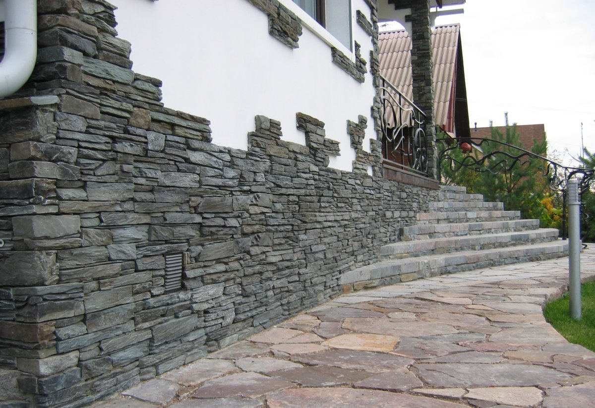 Отделочный камень для цоколя