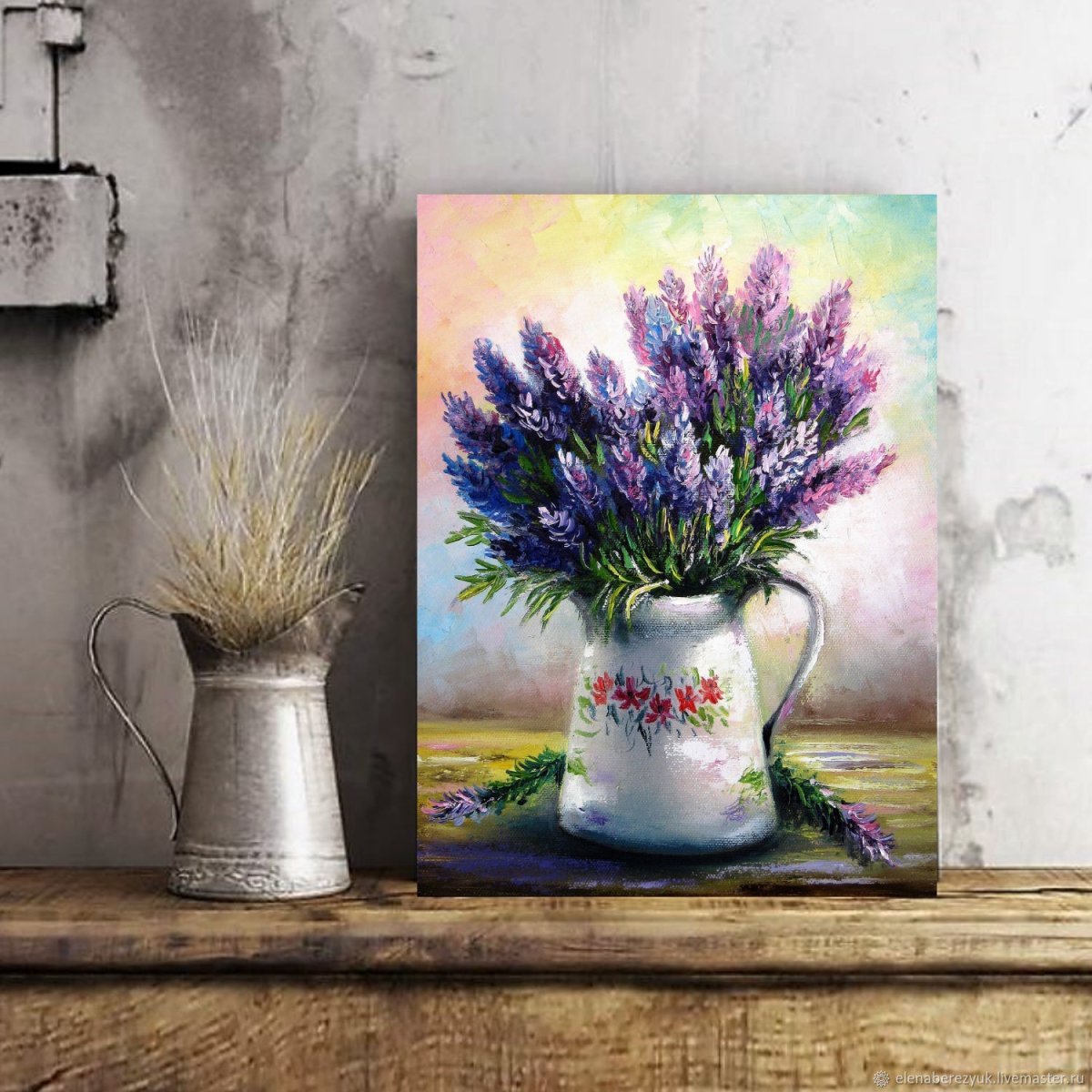 Натюрморт в стиле Прованс маслом