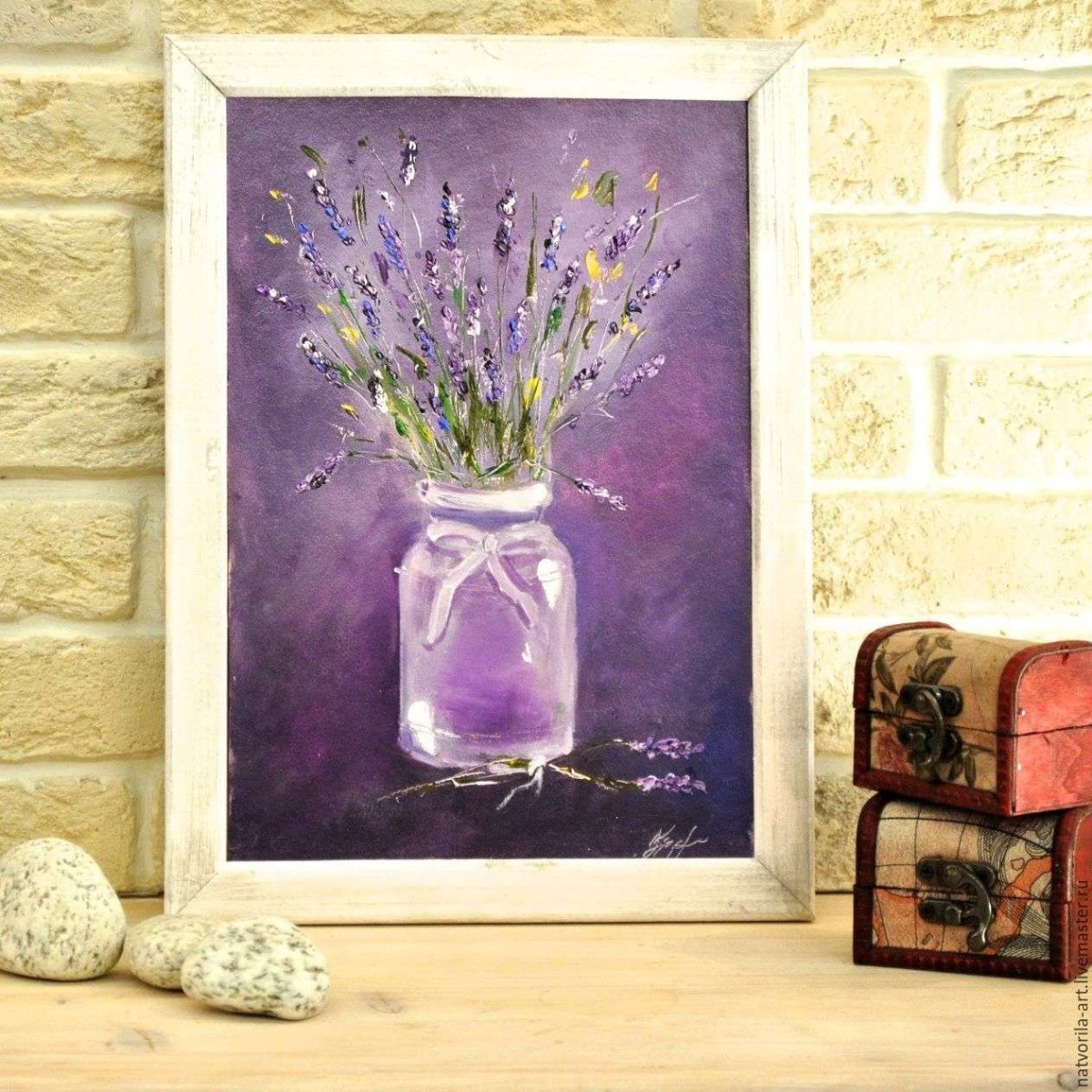 Фотообои Лаванда в интерьере