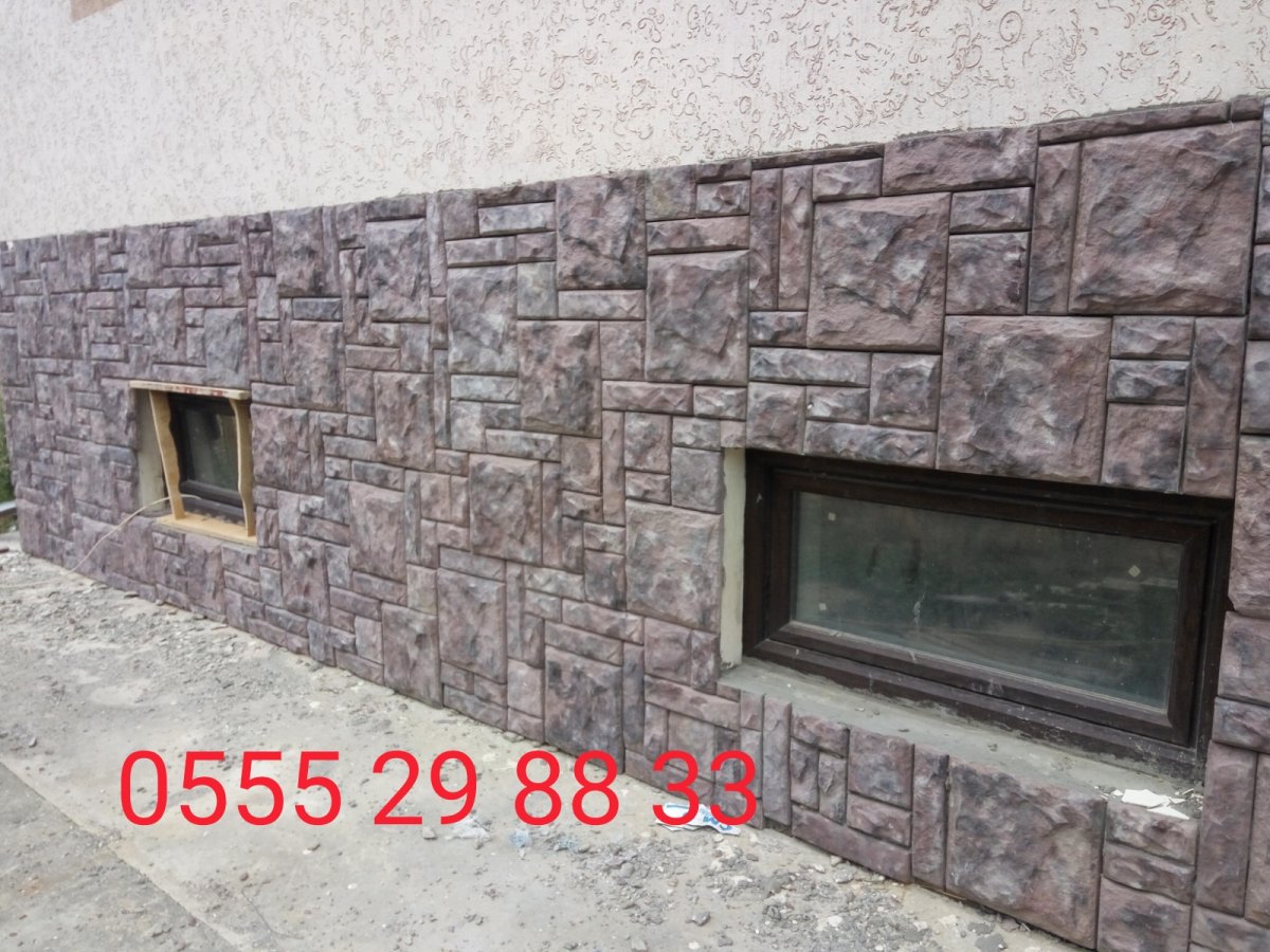 Декорации камня для фундамента