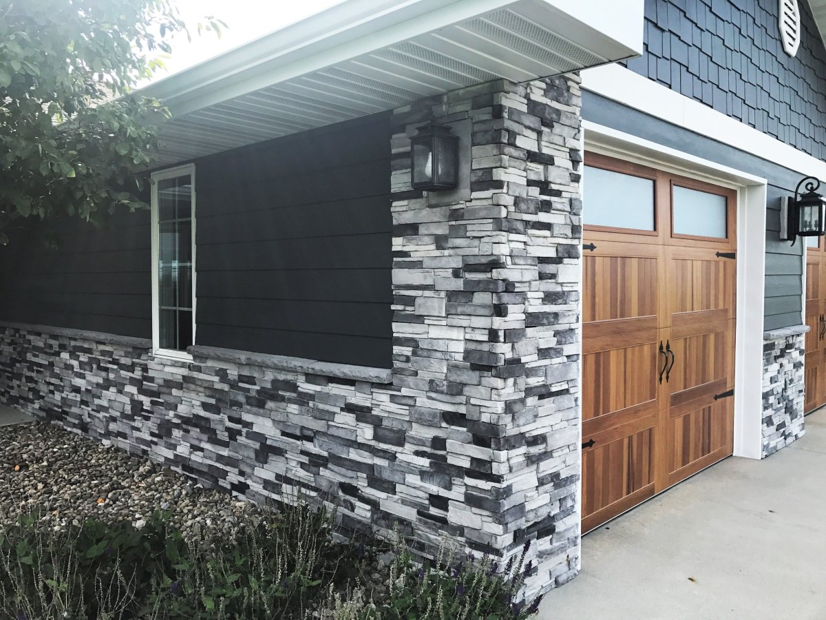 Стена под камень