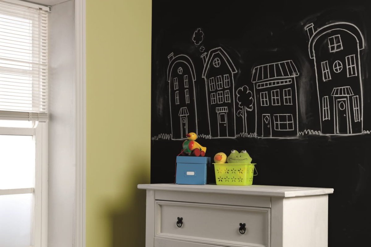 Грифельная краска в детской