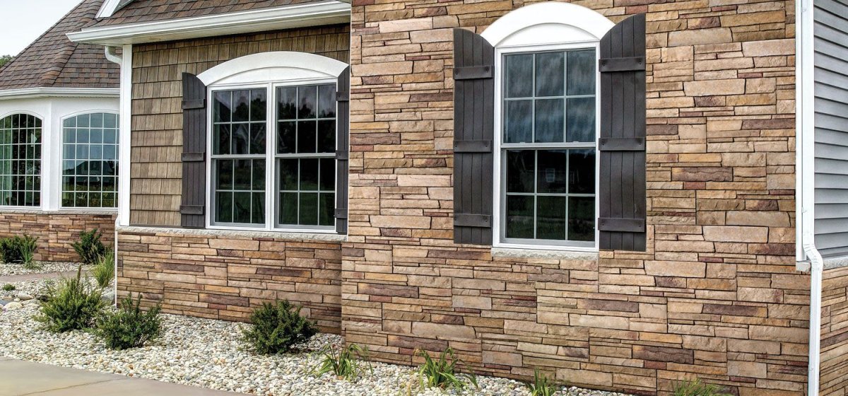 Фасадные панели Альта профиль травертин