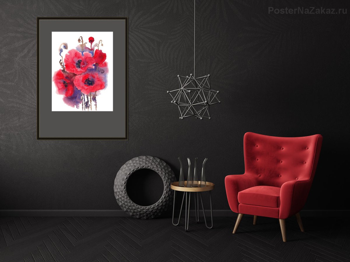 Постеры с животными для интерьера