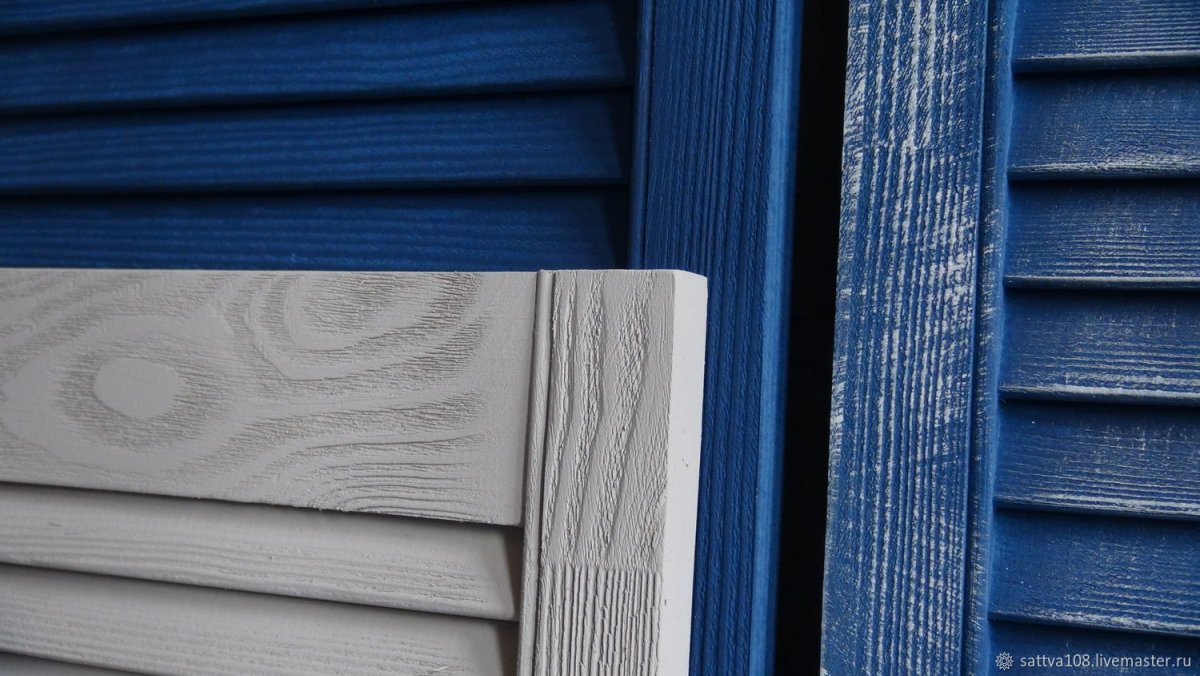 Рамочные фасады для кухни жалюзи