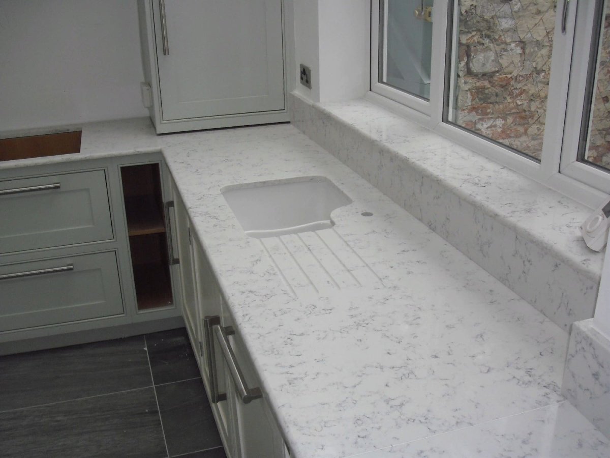 Подоконник-столешница на кухне