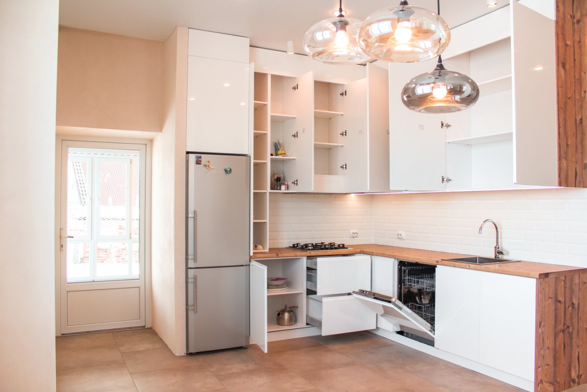 Кухня в студии