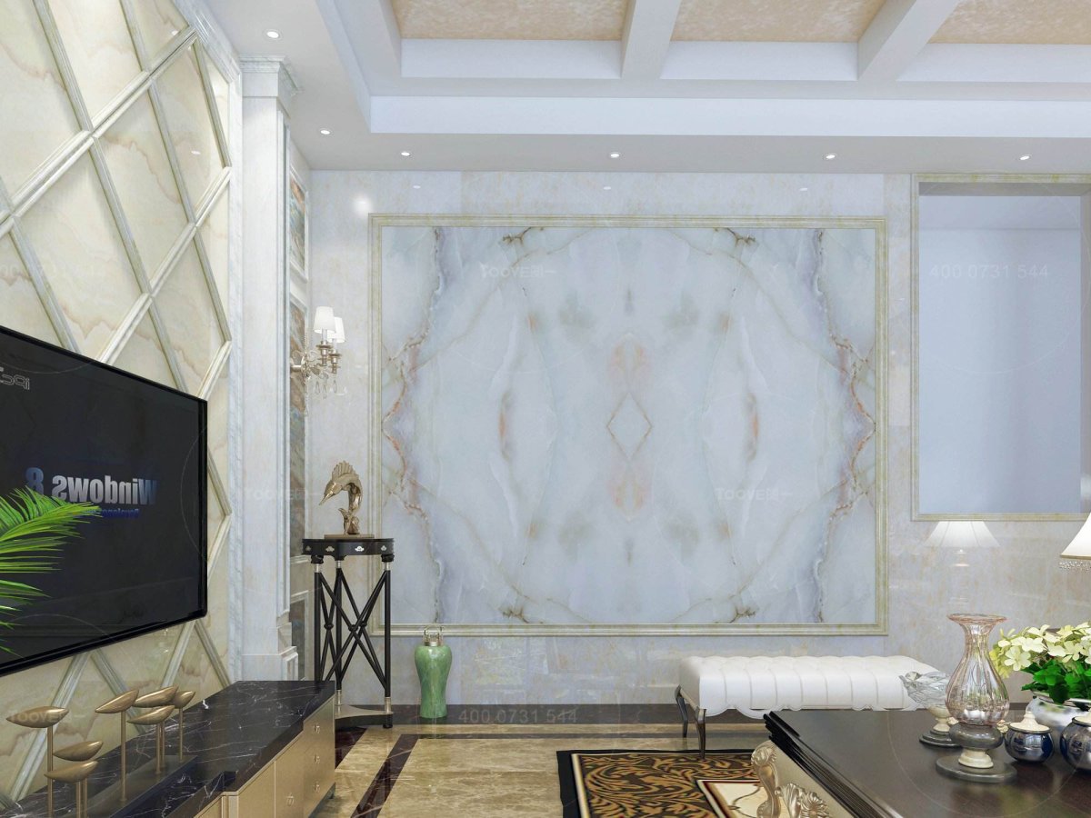 Мраморные панели для стен в интерьере