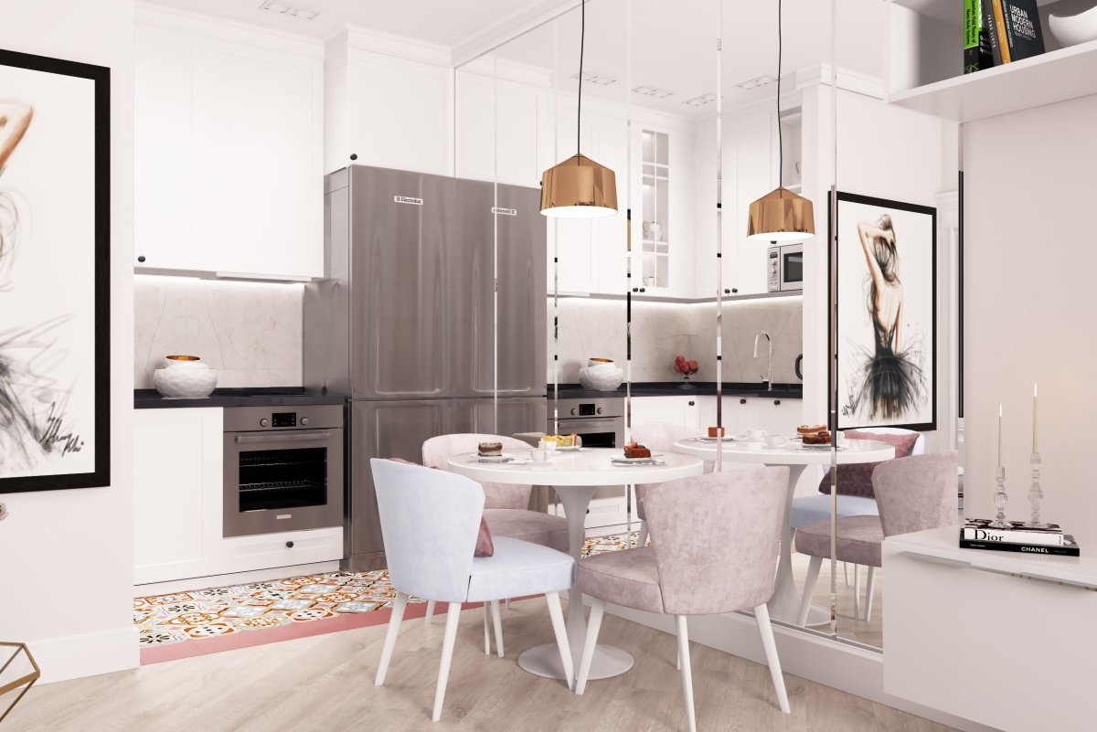 Кухни в стиле Минимализм угловые