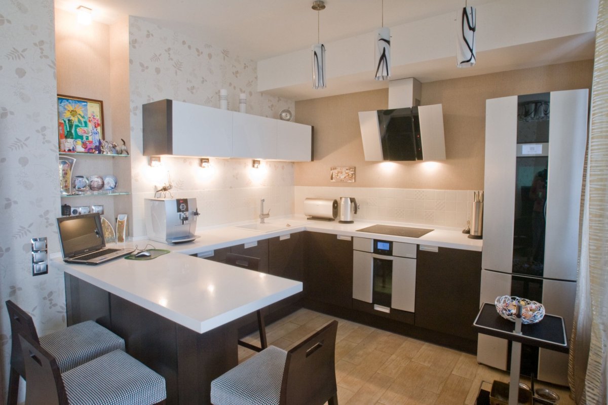 Кухня гостиная икеа 13м