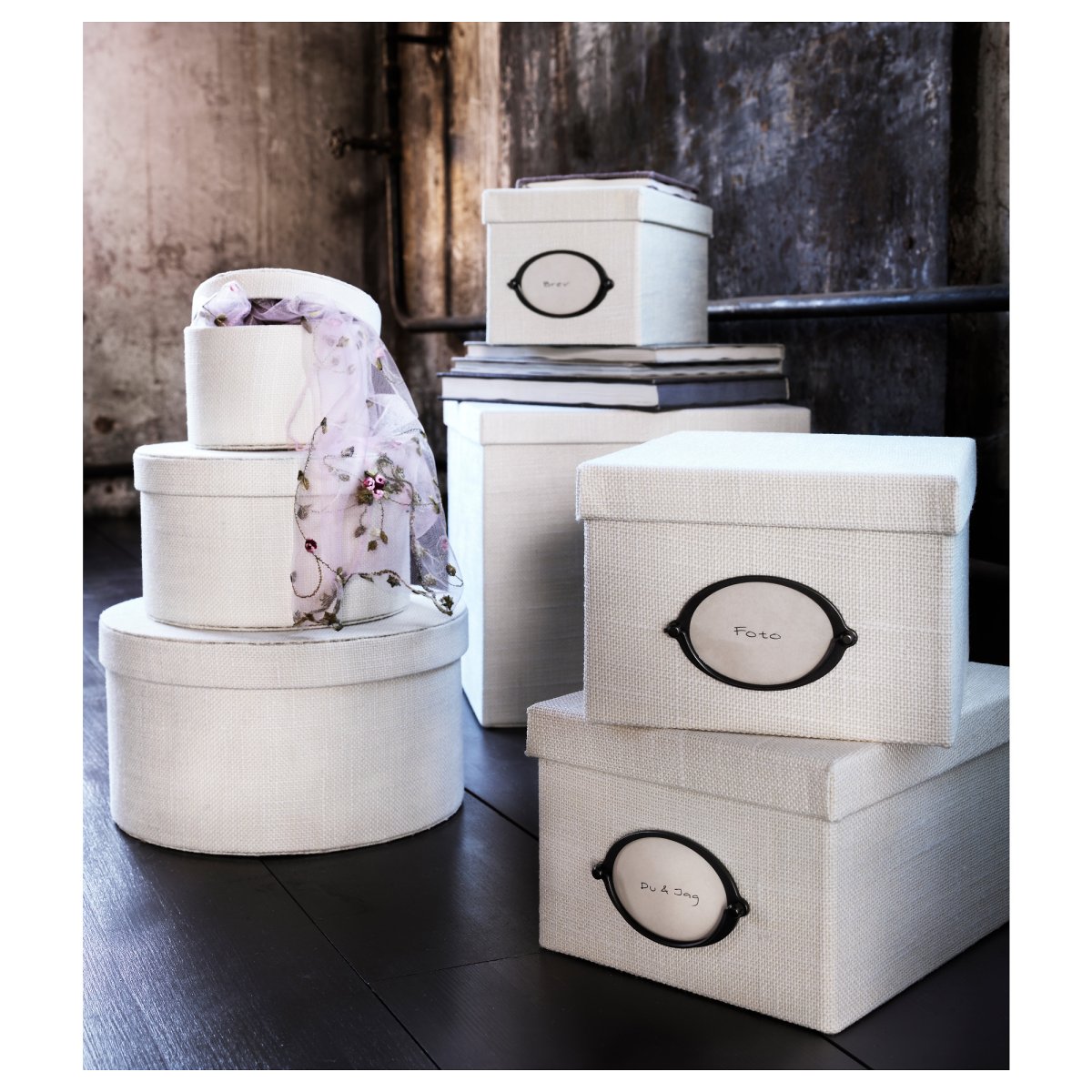 Коробка КВАРНВИК икеа