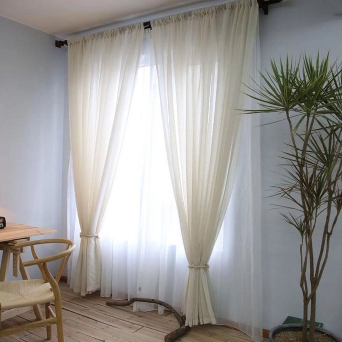 Тюль шампань