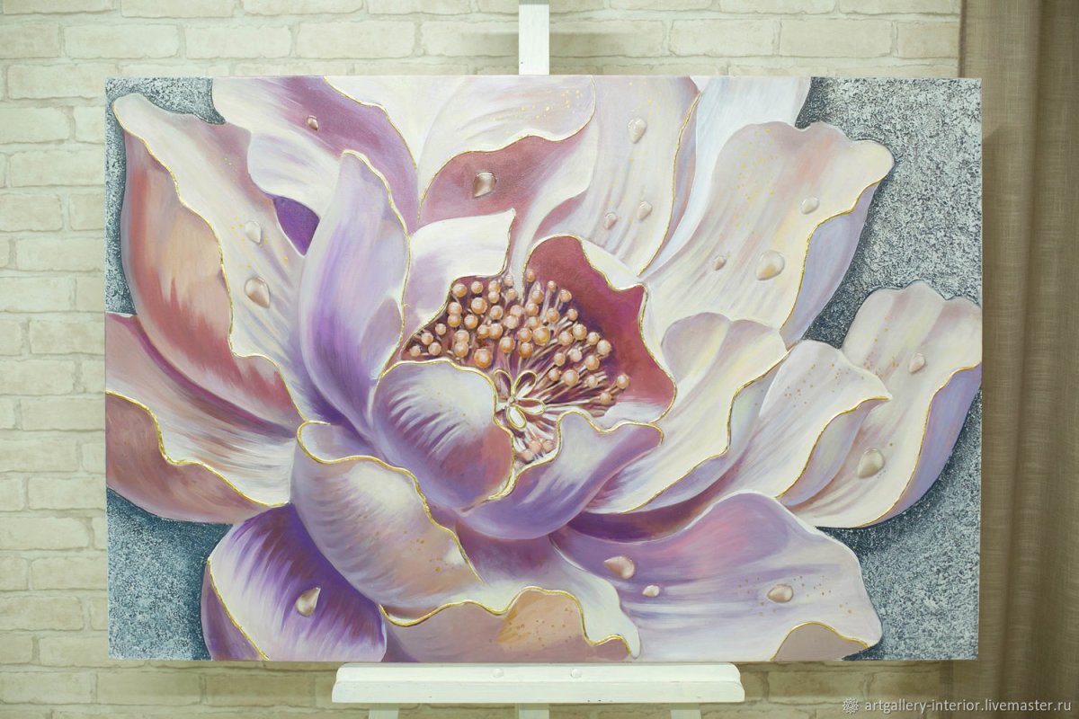 Интерьерная живопись акрилом