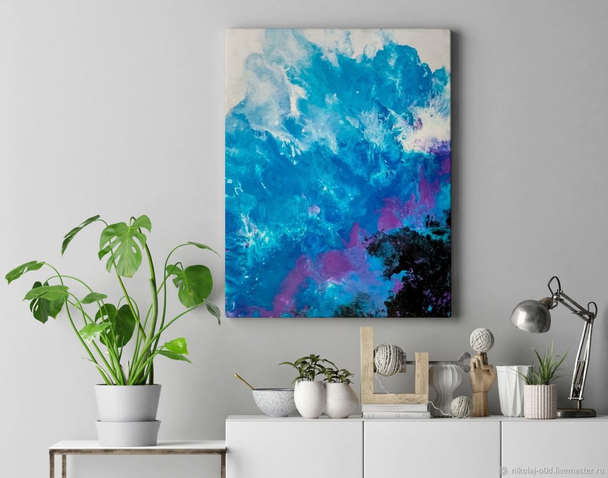 Картина абстракция Бали