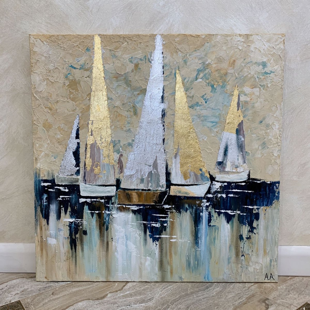 Модульные картины акрилом цветы