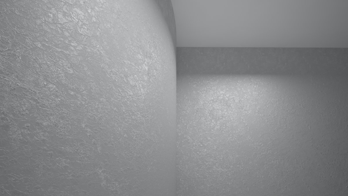 Обои под декоративную штукатурку серебристые