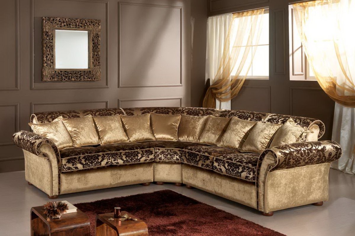 Стеганый угловой диван Danti