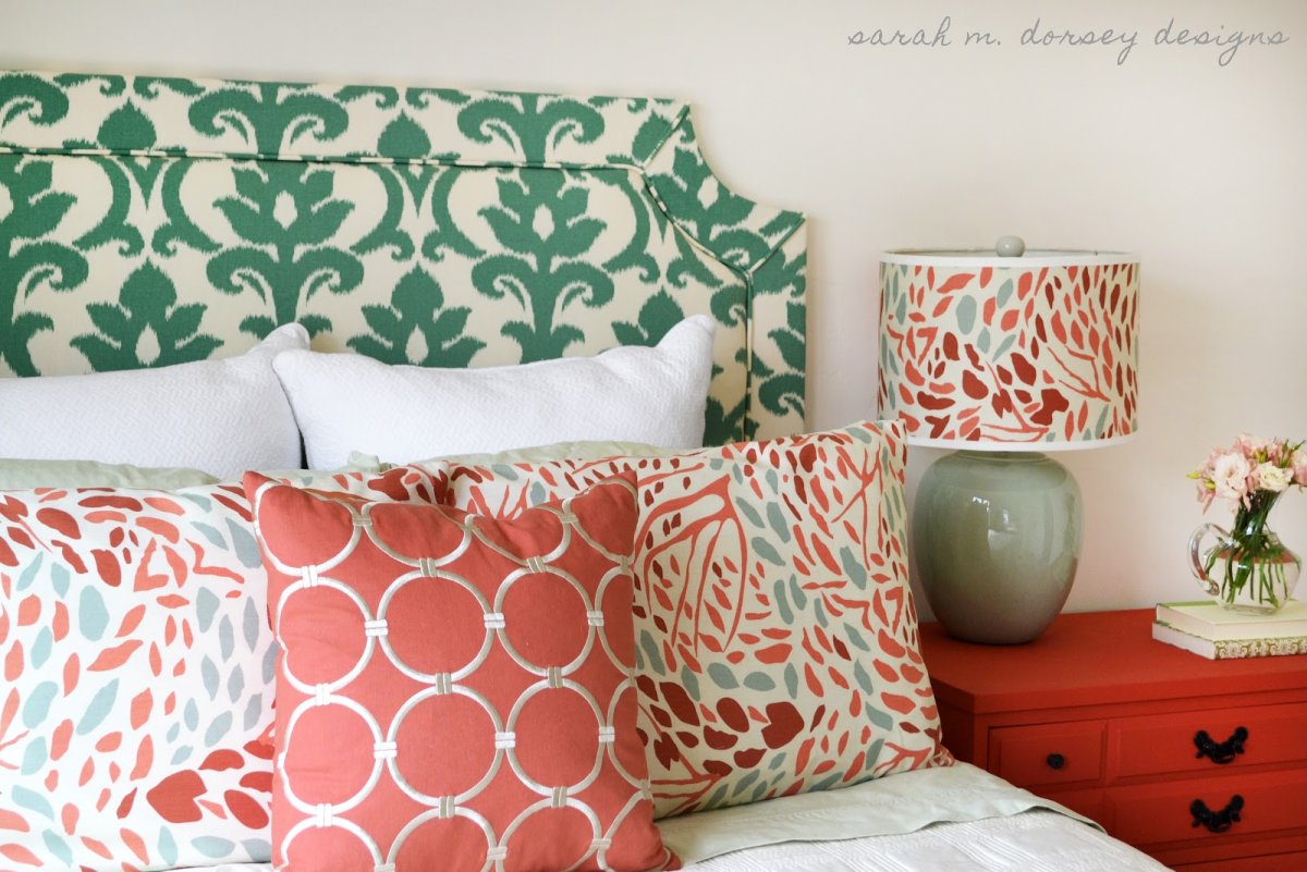 Бело синий интерьер