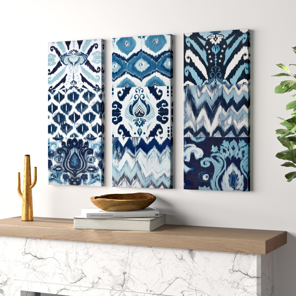 Икат в Коллекциях дизайнеров