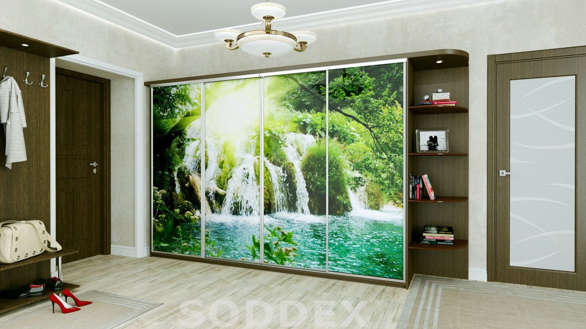 Шкаф купе в интерьере