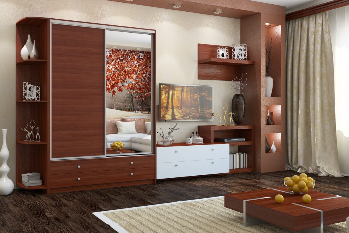 Шкаф купе Ольга 1700