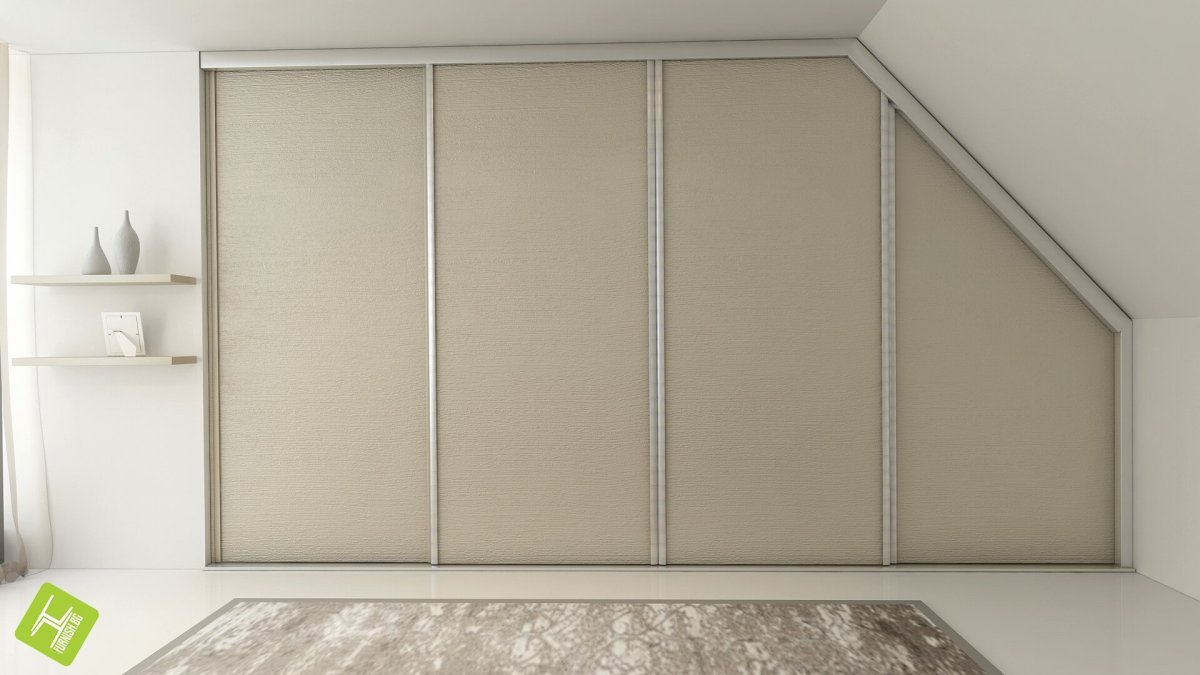 Двери-купе для встроенного шкафа